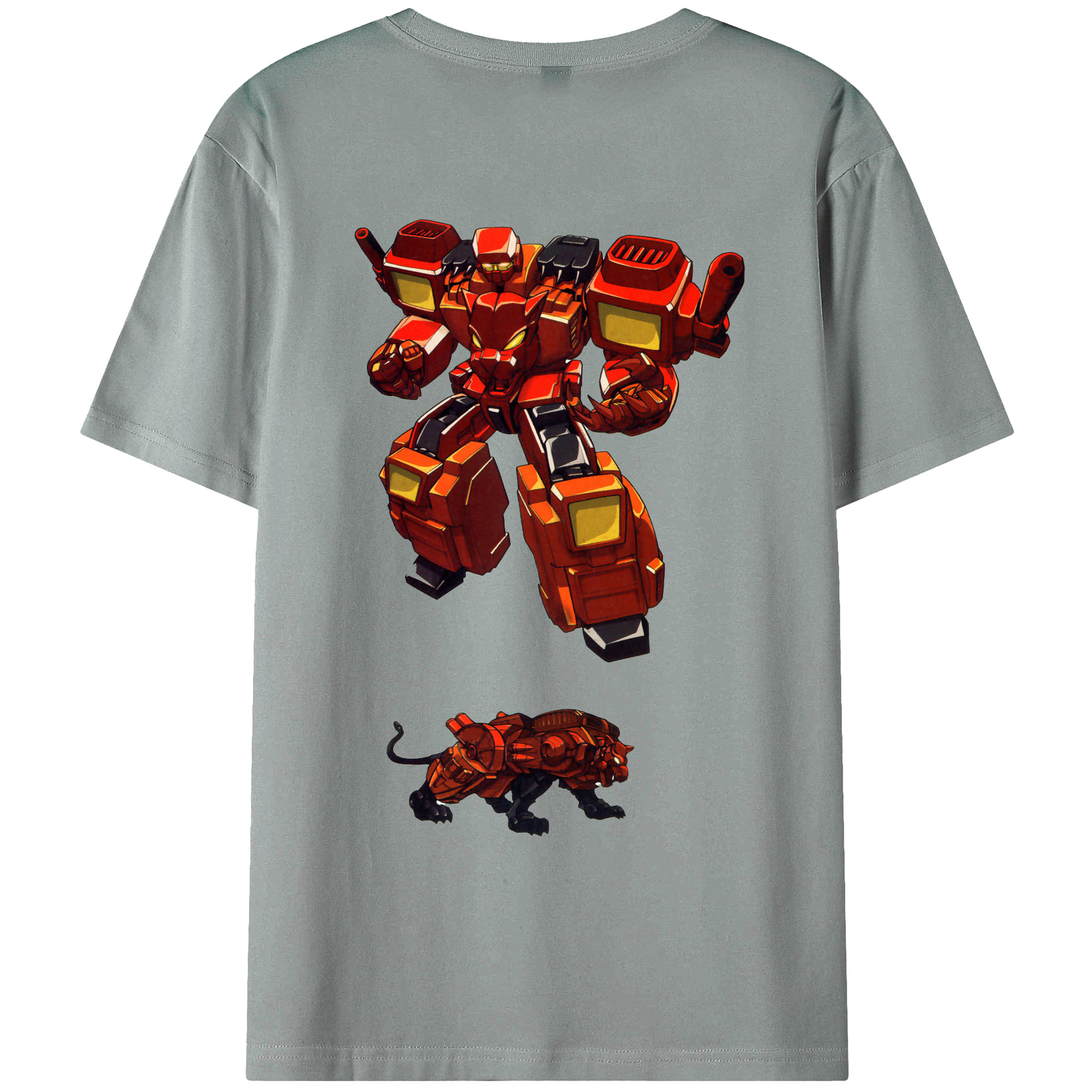 （画像用）  綿100％ メンズ半袖Tシャツ（バックプリント） 通気性